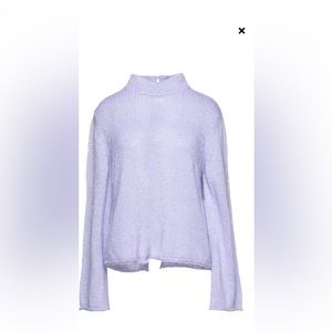 Vicolo Lilac Mock Turtleneck